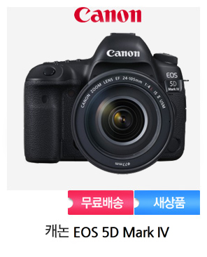 [캐논정품]캐논 EOS 5D Mark Ⅳ /  5D Mark4 (오막포) + 패키지선택가능