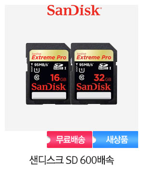 [샌디스크]샌디스크 SD 600X (16GB/32GB)